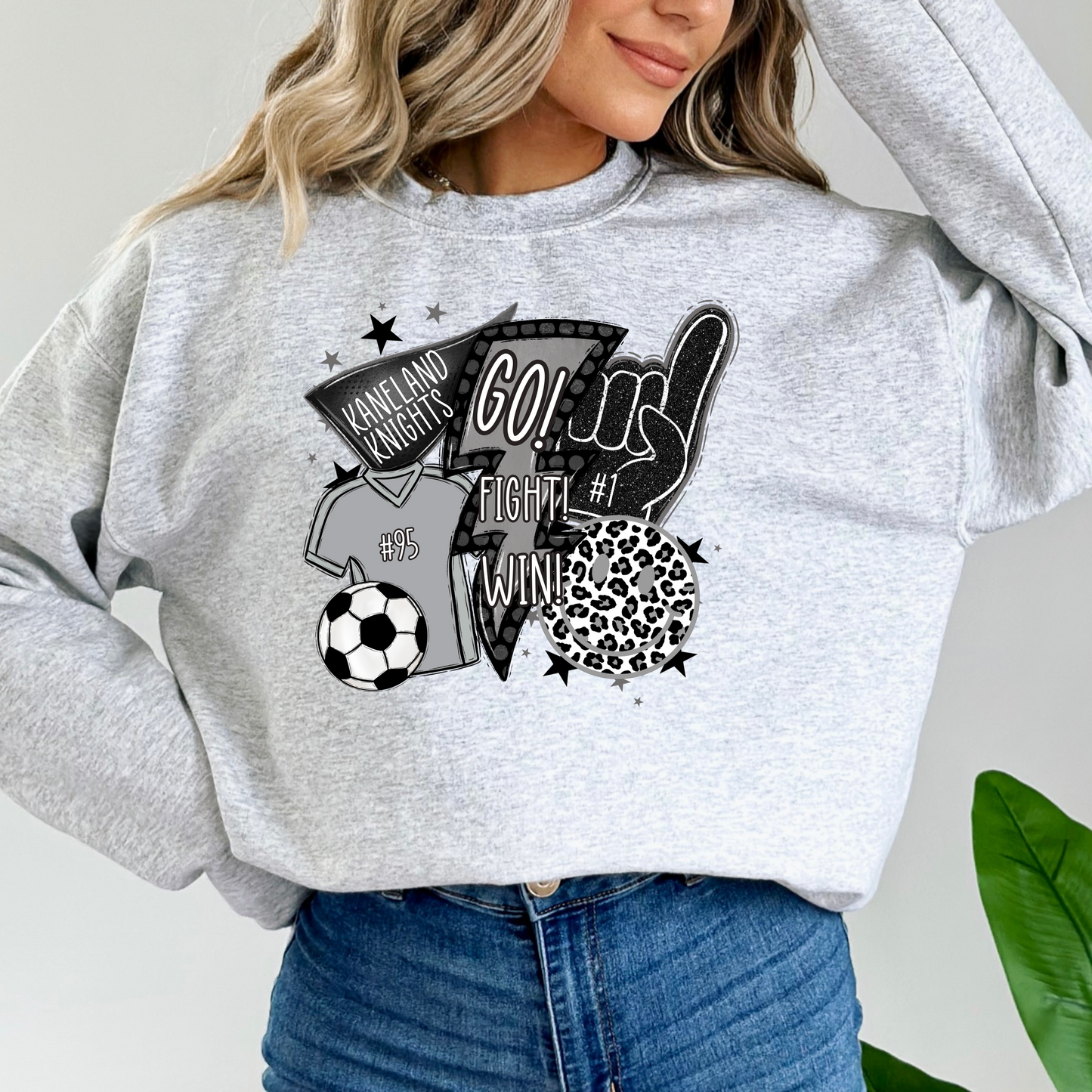 Custom School Spirit Crewneck