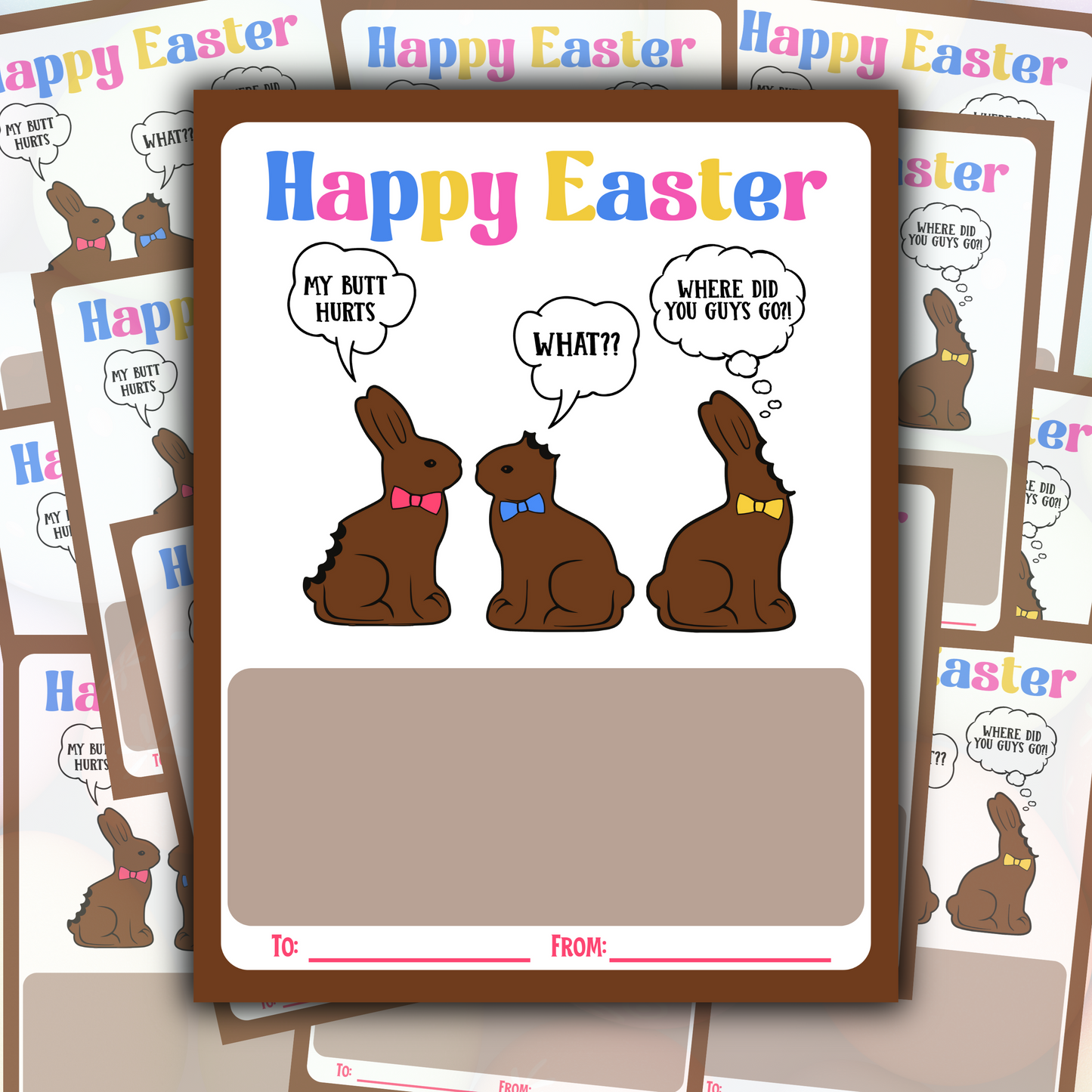 Easter Money Card Holder
