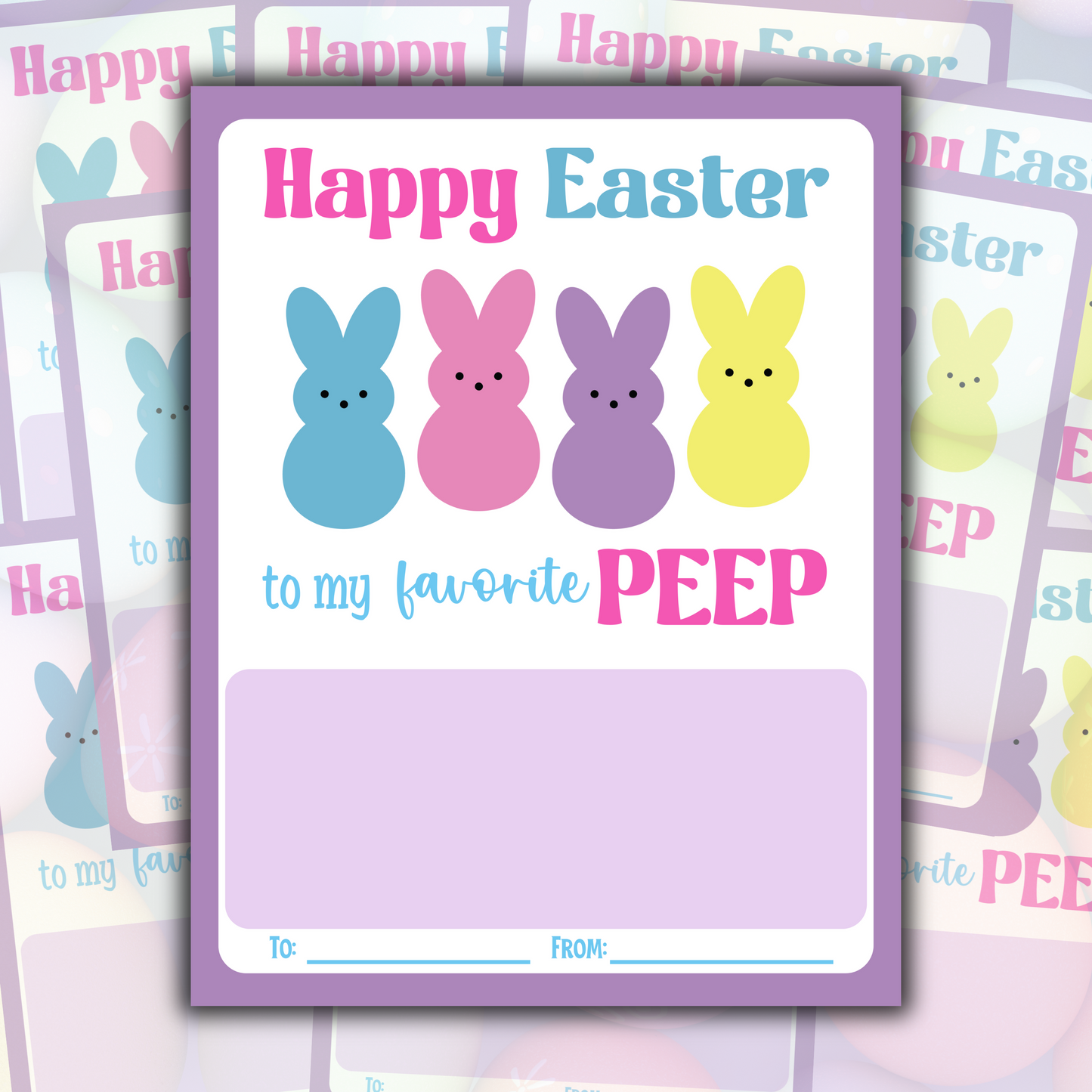 Easter Money Card Holder