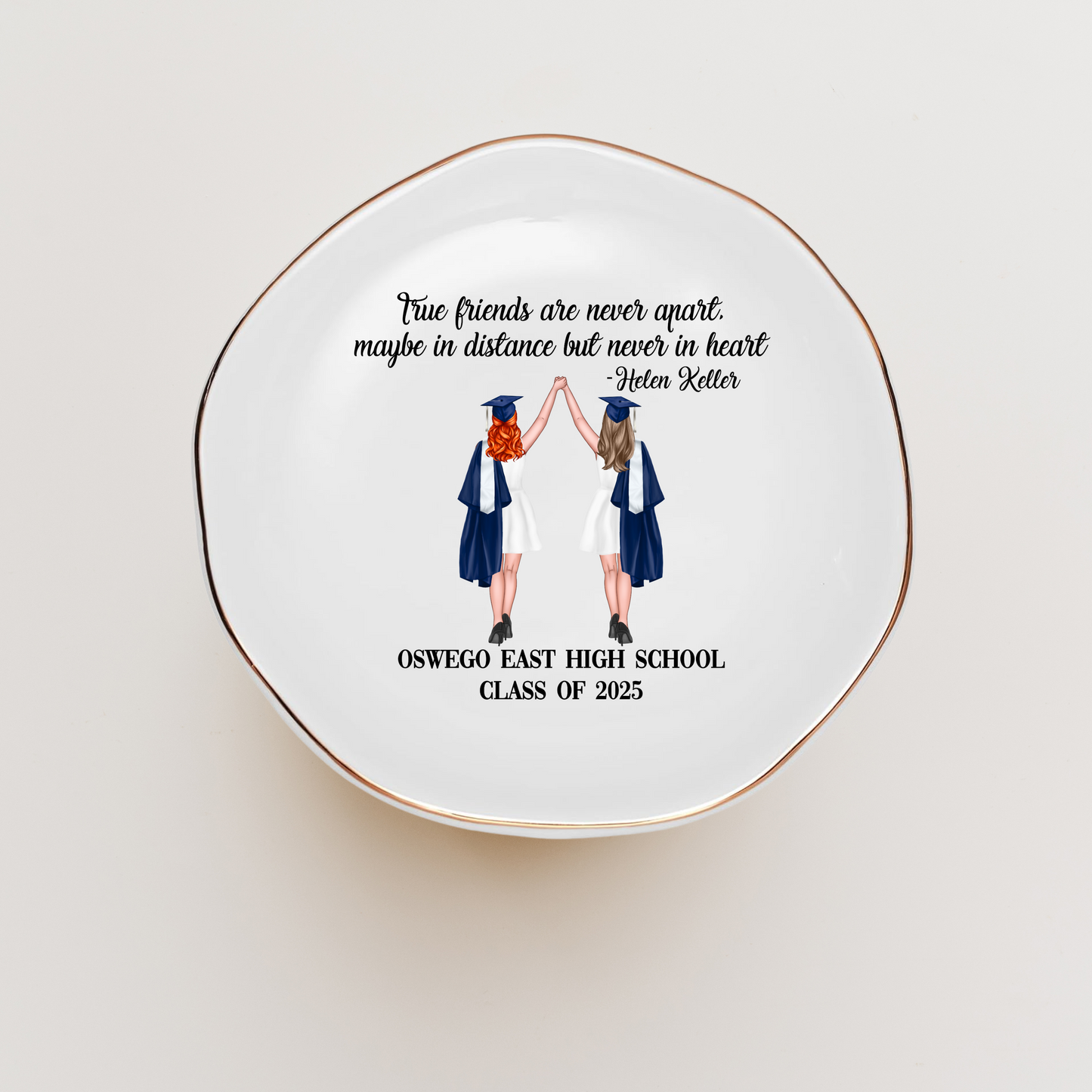 Graduation Customized Ring Dish
