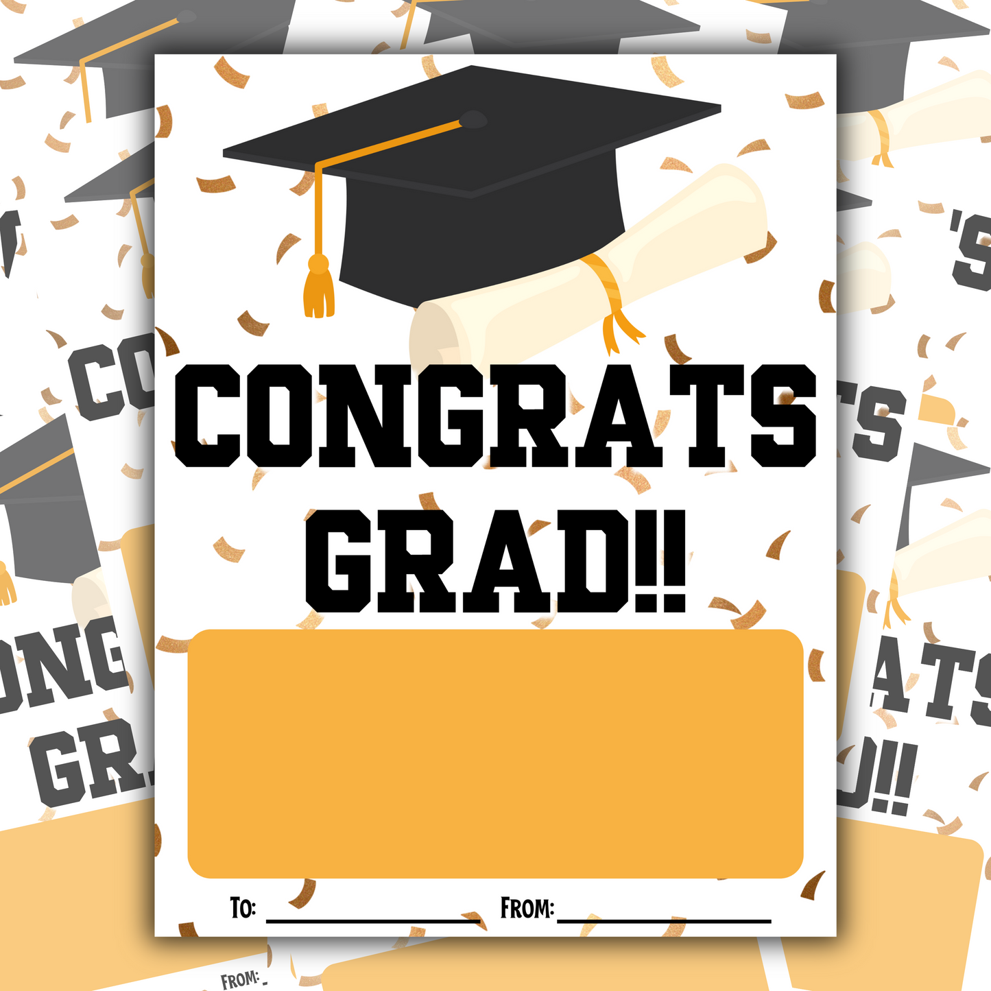 Graduation Money Card Holder