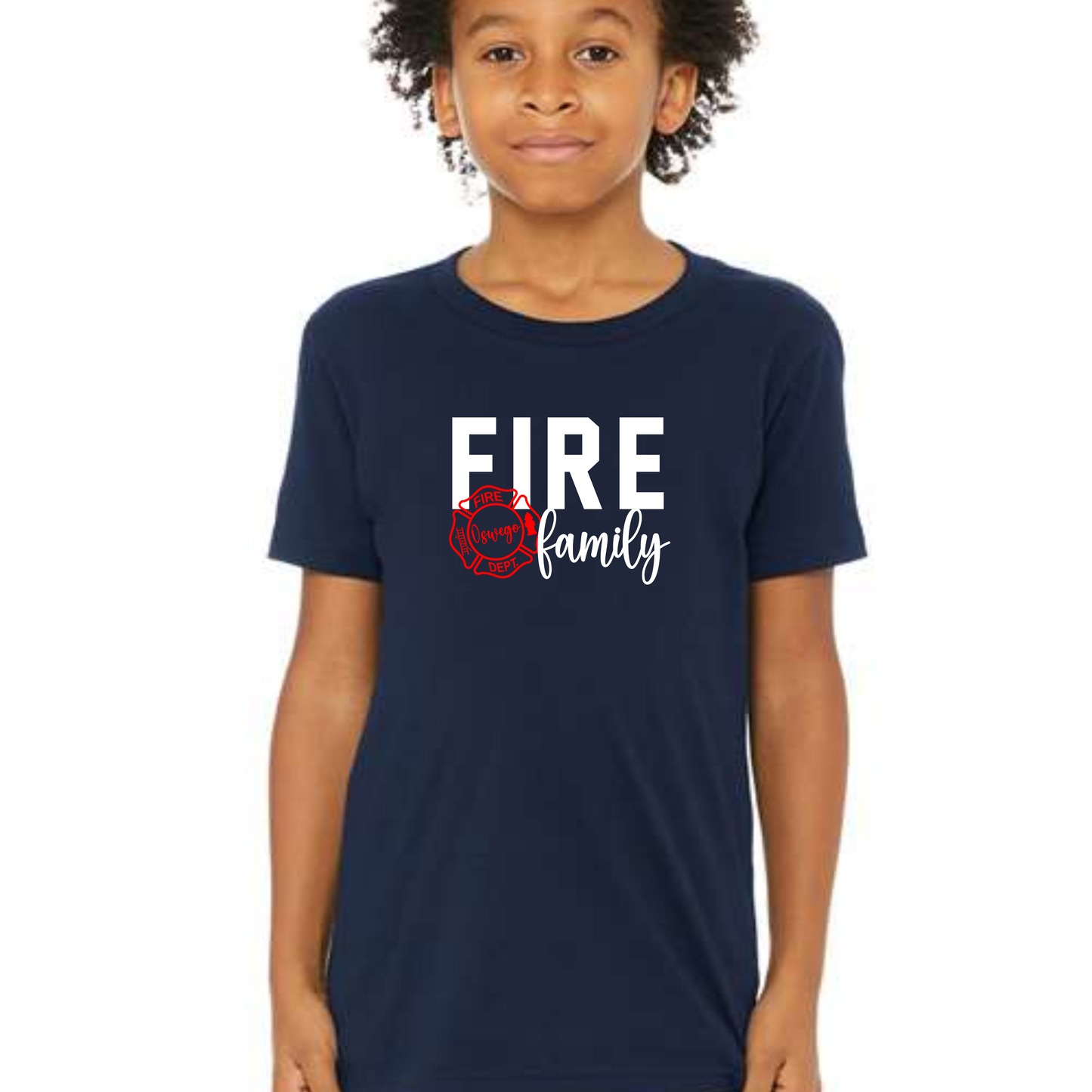 Fire Family- Oswego Youth Tshirt